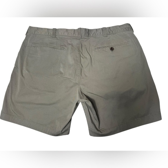 J. Crew  7" Stretch Chino Shorts Men's sz 38 Green Best Seller - Picture 4 of 10